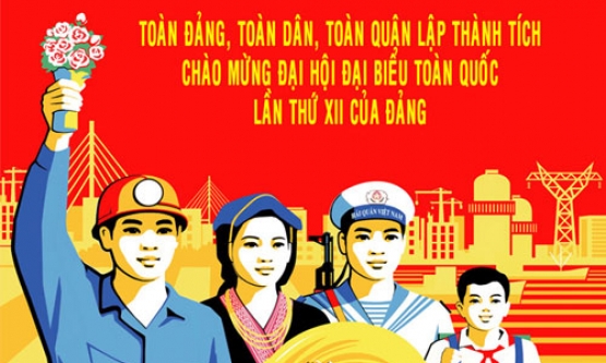 Lấy ý kiến đóng góp Dự thảo Báo cáo chính trị trình Đại hội XII của Đảng