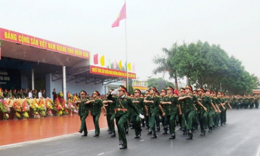 Trường Sỹ quan Chính trị khai giảng năm học 2015- 2016