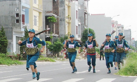 Bắc Ninh giành giải Nhất toàn đoàn Hội thao TDTT Quốc phòng Quân khu 1