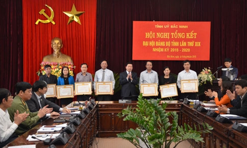   Tổng kết công tác chỉ đạo, tổ chức Đại hội Đảng bộ tỉnh lần thứ XIX, nhiệm kỳ 2015-2020