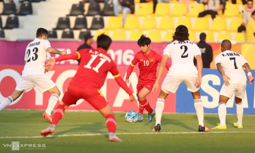 U23 Việt Nam thua trận ra quân vòng chung kết châu Á