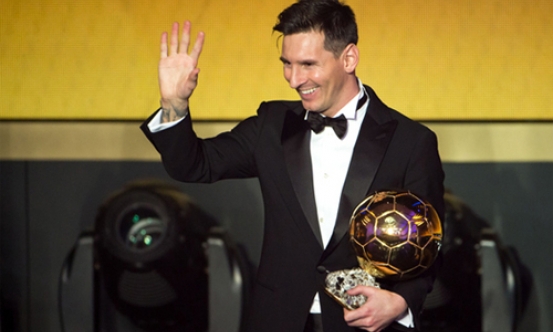 Messi giành Quả bóng vàng FIFA