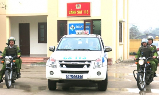 Thành lập tổ cảnh sát 113 Từ Sơn