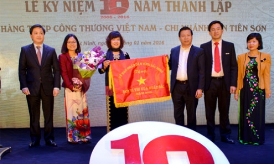 Vietinbank KCN Tiên Sơn: Kỷ niệm 10 năm hoạt động và hội nghị khách hàng