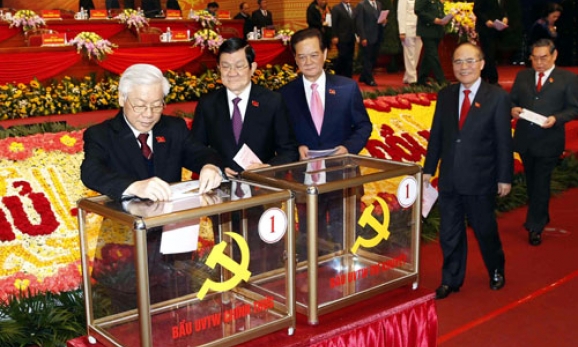 Đại hội XII của Đảng: • Bầu Ban Chấp hành Trung ương khóa XII