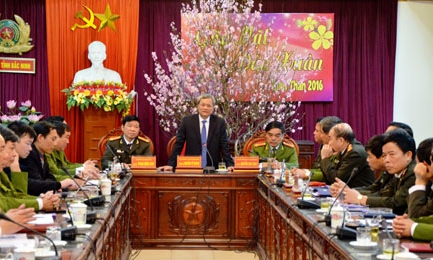 Hội nghị giao ban trực tuyến đánh giá kết quả công tác đảm bảo an ninh trật tự Tết Nguyên đán Bính Thân