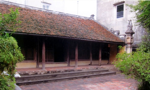 Ngôi nhà cổ của gia đình đồng chí Lê Quang Ðạo