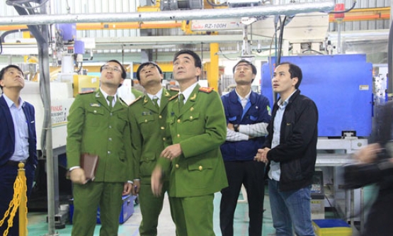 Cục Cảnh sát Phòng cháy, chữa cháy và cứu nạn, cứu hộ làm việc tại Bắc Ninh
