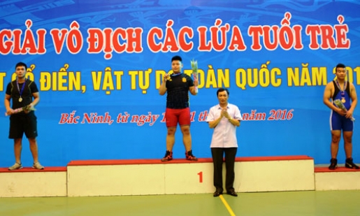 Đoàn Bắc Ninh giành 29 huy chương tại giải vô địch Vật cổ điển, Vật tự do trẻ toàn quốc năm 2016