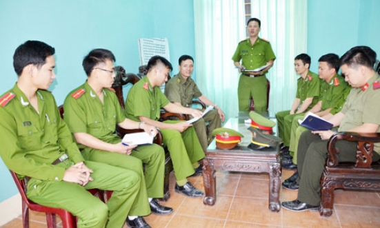 Quyết tâm giữ vững an ninh, trật tự trong dịp bầu cử 