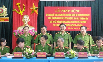 Cảnh sát Phòng cháy và chữa cháy tỉnh phát động đợt thi đua đặc biệt