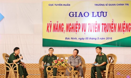 Bồi dưỡng kiến thức, kỹ năng tuyên truyền miệng