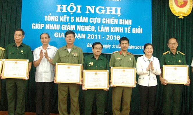 Tổng kết 5 năm Cựu chiến binh giúp nhau xóa nghèo, làm kinh tế giỏi