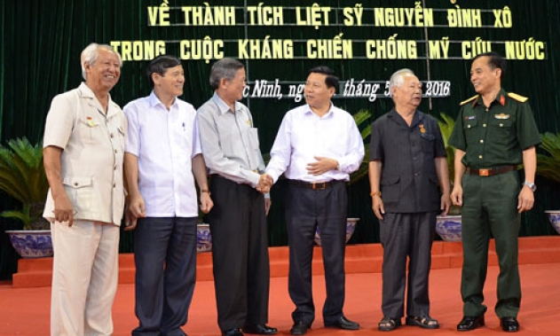 Hội thảo khoa học về thành tích liệt sỹ Nguyễn Đình Xô