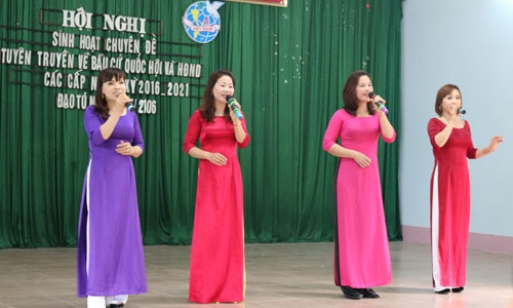 600 chi hội Phụ nữ tổ chức sinh hoạt chuyên đề tuyên truyền bầu cử