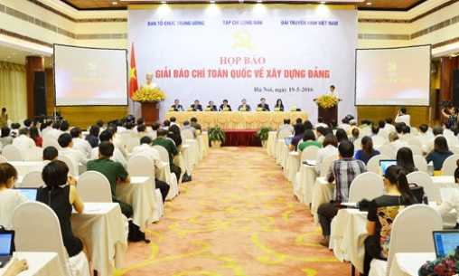 Phát động Giải báo chí toàn quốc “Búa liềm vàng” về xây dựng Đảng