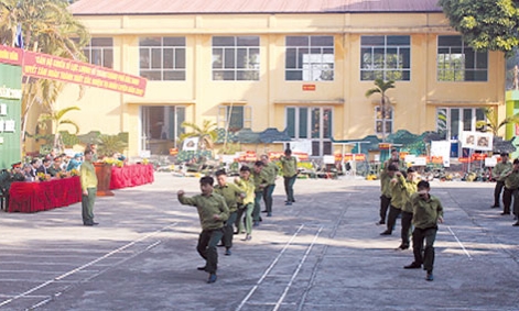 Lực lượng vũ trang thành phố Bắc Ninh đẩy mạnh phong trào thi đua Quyết thắng