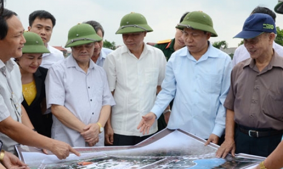 Lãnh đạo tỉnh kiểm tra tiến độ thi công Dự án xây mới chùa Dạm và kêu gọi đầu tư thực hiện Dự án xây dựng Phân khu di tích lịch sử, văn hóa chiến tuyến Như Nguyệt