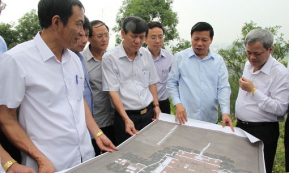 Lãnh đạo tỉnh kiểm tra tiến độ các dự án trọng điểm trên địa bàn thành phố Bắc Ninh và huyện Yên Phong