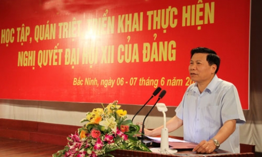Bế mạc Hội nghị học tập, quán triệt, triển khai thực hiện Nghị quyết Đại hội XII của Đảng