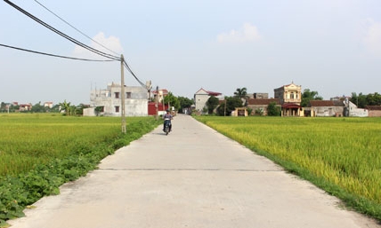 Trình Khê tăng cường công tác dân vận trong xây dựng nông thôn mới