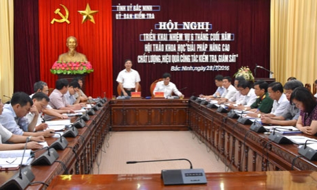 Ủy ban Kiểm tra Tỉnh ủy triển khai nhiệm vụ 6 tháng cuối năm