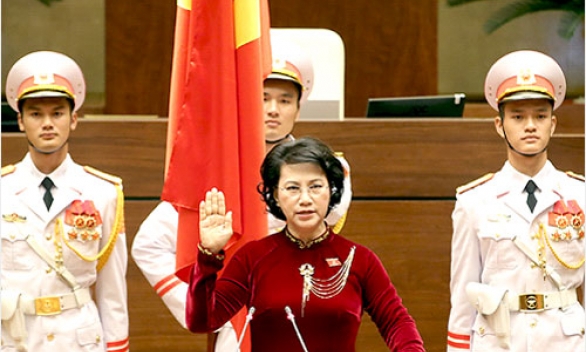 Lễ tuyên thệ nhậm chức của Chủ tịch Quốc hội
