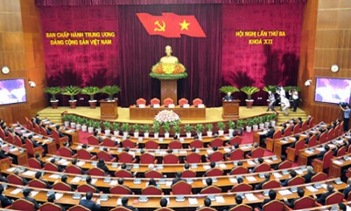Bế mạc Hội nghị lần thứ 3 Ban Chấp hành Trung ương Đảng khóa XII