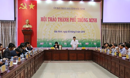 Hội thảo “Đổi mới và nâng cao chất lượng quản lý nhà nước, áp dụng mô hình thành phố thông minh cho tỉnh Bắc Ninh”