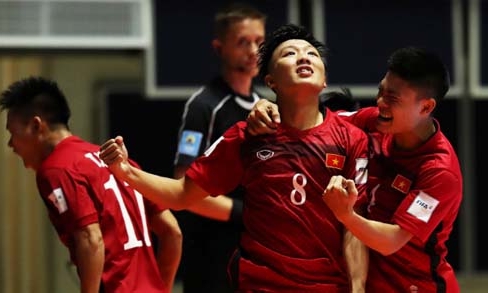 Việt Nam giành chiến thắng gây sốc trận ra quân Futsal World Cup 2016 