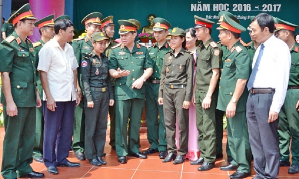Trường Sĩ quan Chính trị khai giảng năm học 2016-2017