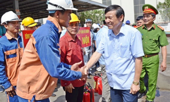 Diễn tập phương án chữa cháy và cứu nạn cứu hộ