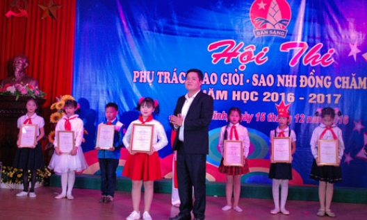 Hội thi “Phụ trách Sao giỏi-Sao nhi đồng chăm ngoan” 