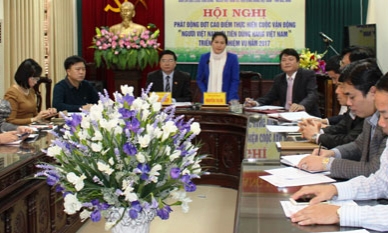 Ban chỉ đạo Cuộc vận động "Người Việt Nam ưu tiên dùng hàng Việt Nam" triển khai nhiệm vụ năm 2017