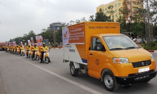 Bưu điện tỉnh bàn giao phương tiện chuyển, phát cho Bưu điện thành phố Bắc Ninh