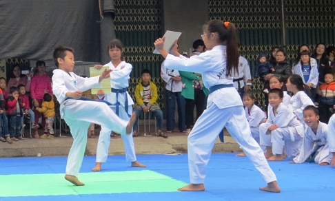 Khai trương Câu lạc bộ võ thuật Hoàng Gia