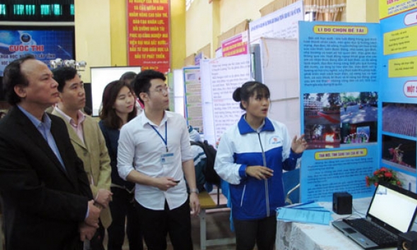 76 dự án thi khoa học kỹ thuật cấp tỉnh năm 2017