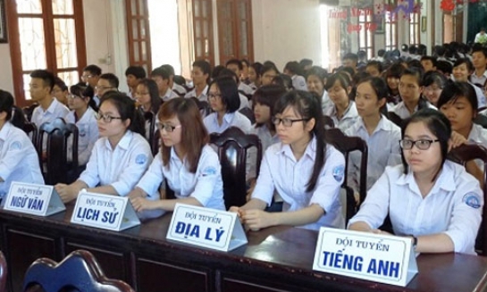 64 thí sinh Bắc Ninh tham gia thi học sinh giỏi Quốc gia năm 2017