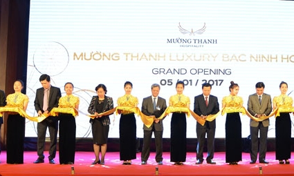 Khai trương Tổ hợp khách sạn 5 sao và Trung tâm thương mại Mường Thanh Bắc Ninh