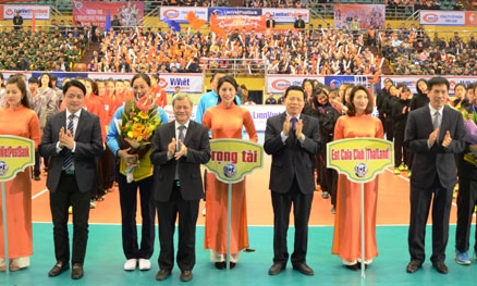 Khai mạc Giải bóng chuyền nữ Quốc tế Cúp LienVietPostBank 2017
