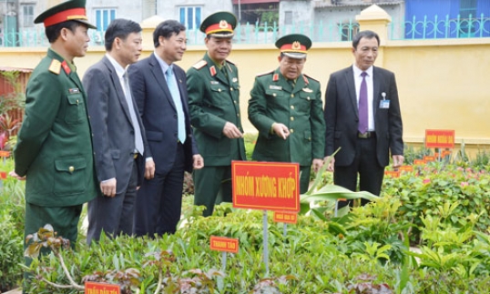 Tổng kết Hội thi “Doanh trại chính quy, sáng, xanh, sạch, đẹp” Quân khu 1