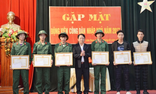 Sẵn sàng cho ngày hội lên đường bảo vệ Tổ quốc