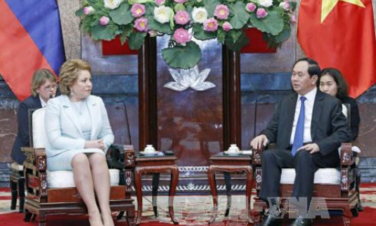 Chủ tịch nước Trần Đại Quang: Mong muốn có những bứt phá trong hợp tác kinh tế, thương mại Việt - Nga