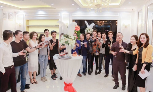 Khai trương Hair salon Vân Rose