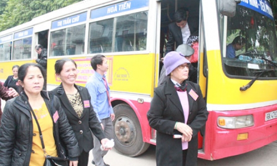 Nhiều Tour du lịch miễn phí bằng xe buýt