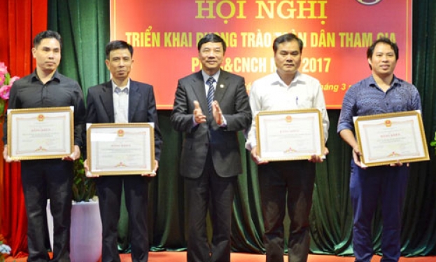 Triển khai công tác xây dựng phong trào Toàn dân tham gia phòng cháy, chữa cháy và cứu nạn, cứu hộ năm 2017