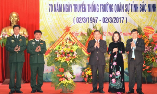 Kỷ niệm 70 năm Ngày truyền thống Trường Quân sự tỉnh