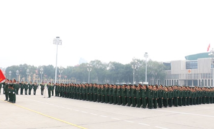 Trường sĩ quan chính trị tổ chức Lễ tuyên thệ cho học viên khóa 2016 – 2021