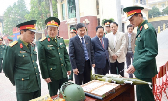 Bộ CHQS tỉnh ra quân huấn luyện năm 2017