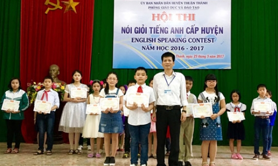 Hội thi nói giỏi Tiếng Anh cấp Tiểu học huyện Thuận Thành